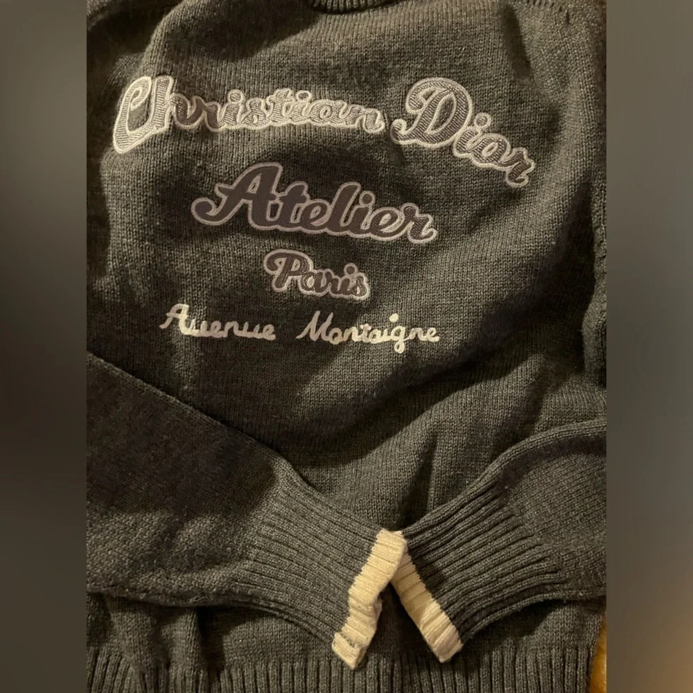 Christian Dior Dior Pullover Sweater Sweatshirt mens sz Large